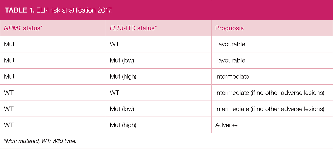 Flt3 Mutation In Aml Which Test For Which Patients Bjh Flt3 Mutation In Aml Which Test For Which Patients Bjh